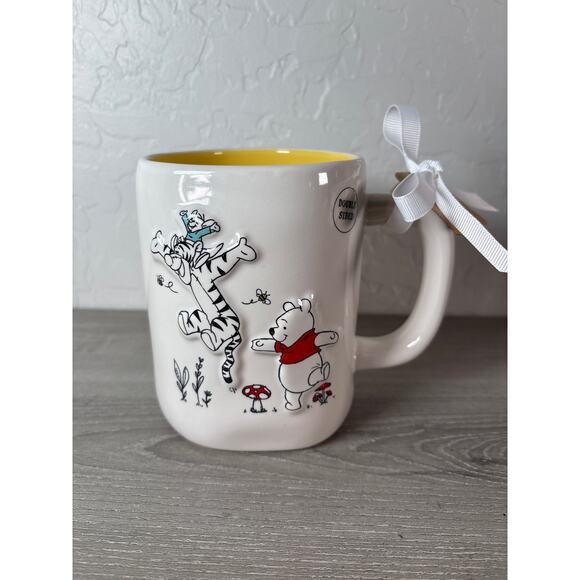 NEW Disney Rae Dunn “Bother Free” Winnie The Pooh Double Sided Mug W/ Tigger - Picture 1 of 4